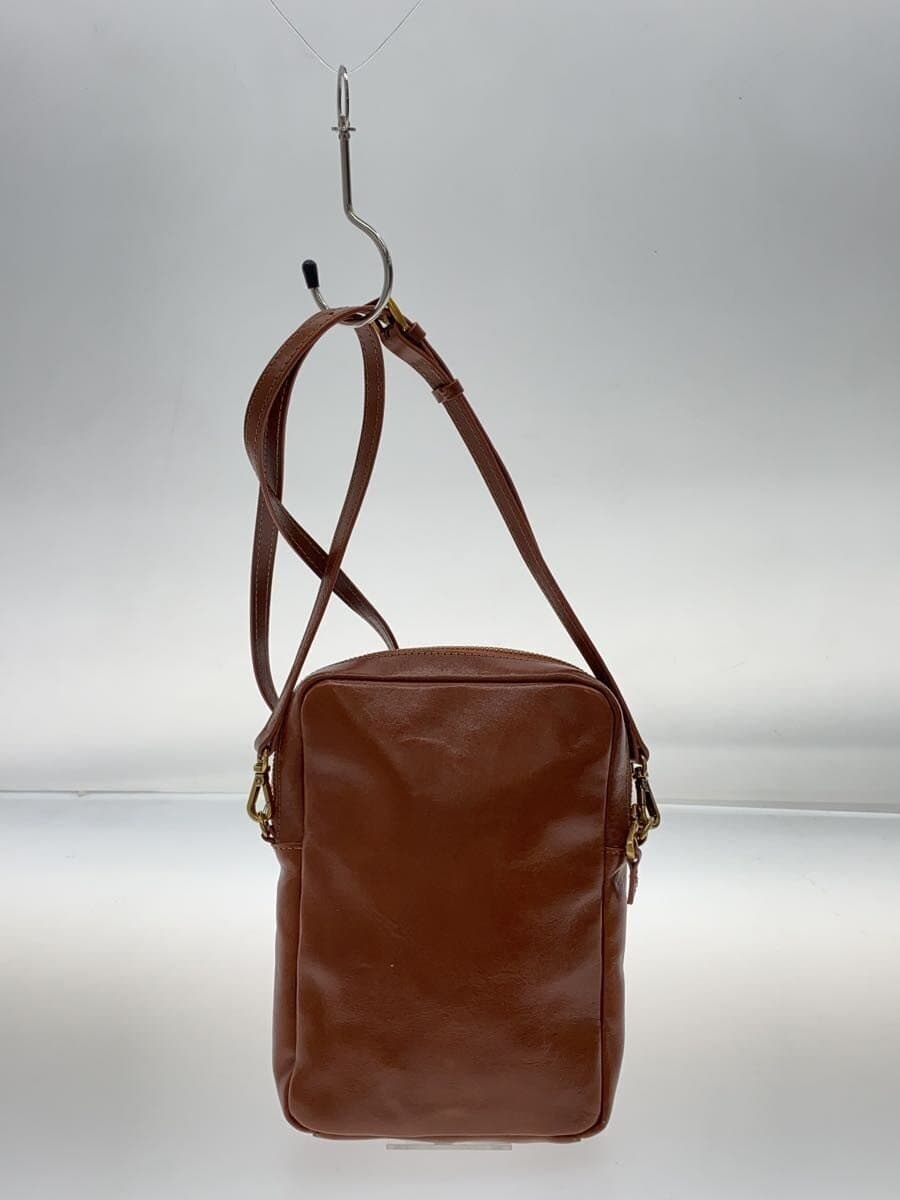 BELLIES YORK Shoulder Bag Leather BRW Solid 3