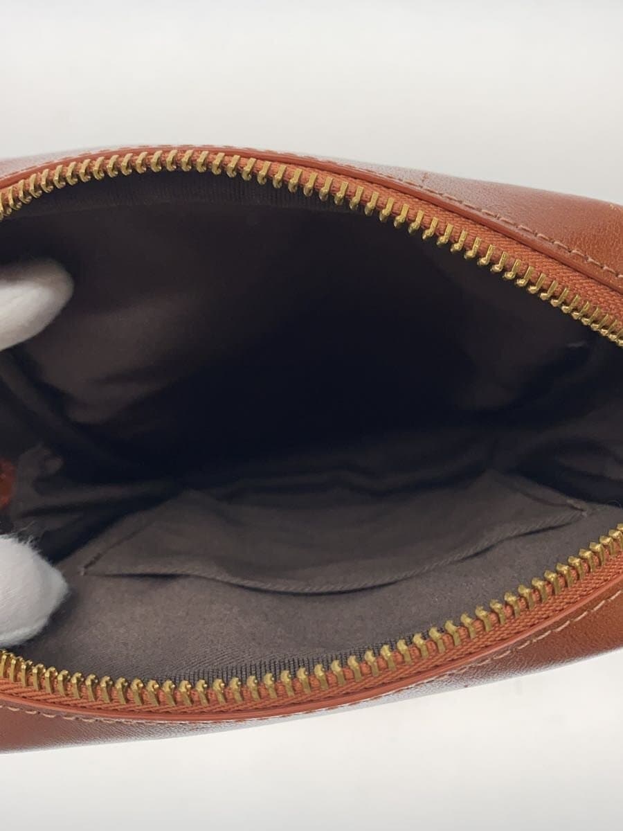 BELLIES YORK Shoulder Bag Leather BRW Solid 6