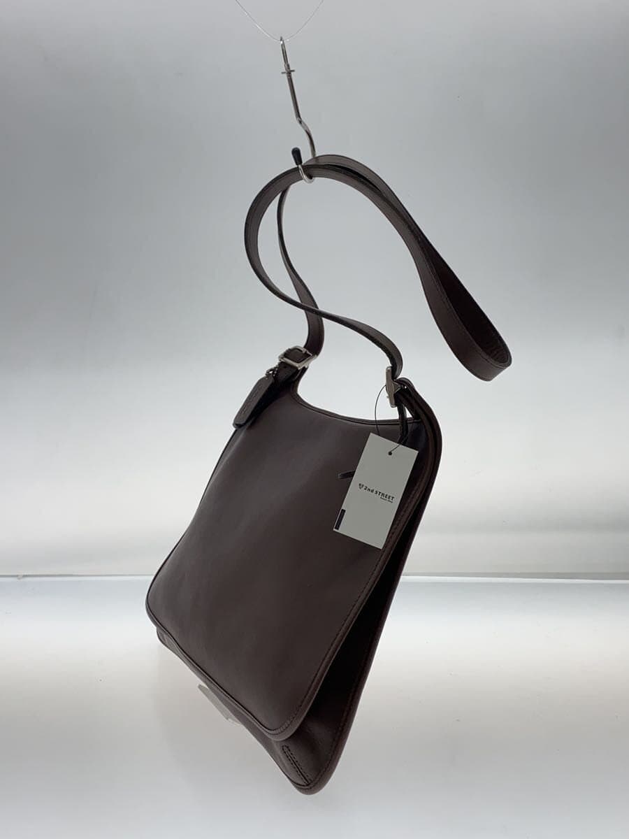 COACH Shoulder Bag Leather BRW Solid E0P-9134 2