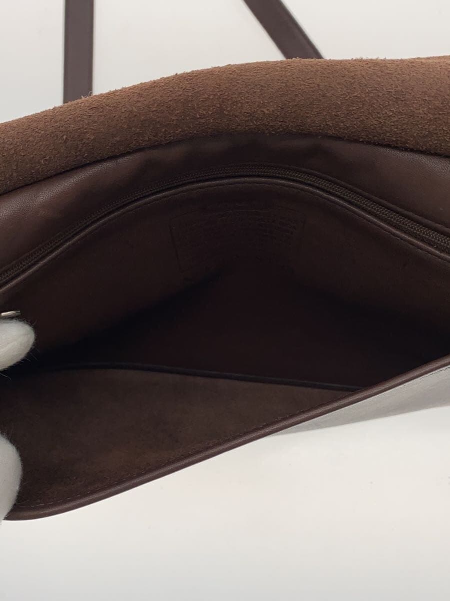 COACH Shoulder Bag Leather BRW Solid E0P-9134 6