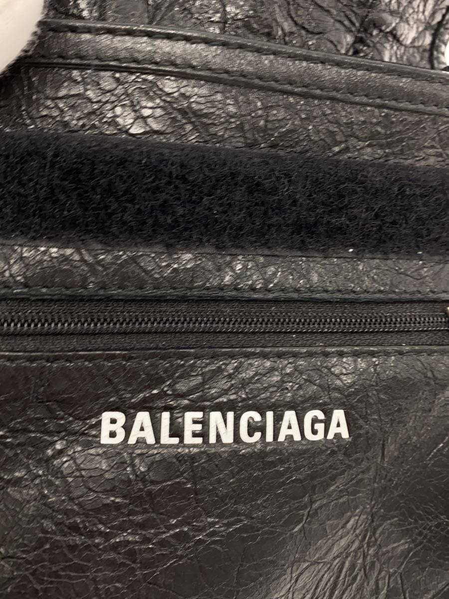 BALENCIAGAEXPLORER Shoulder Bag Sheepskin BLK Solid 532298 1000 5
