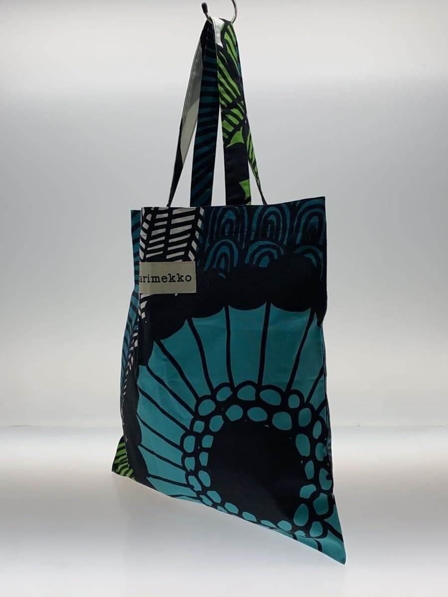 marimekko Tote Bag Cotton Multicolor All Over Pattern 2