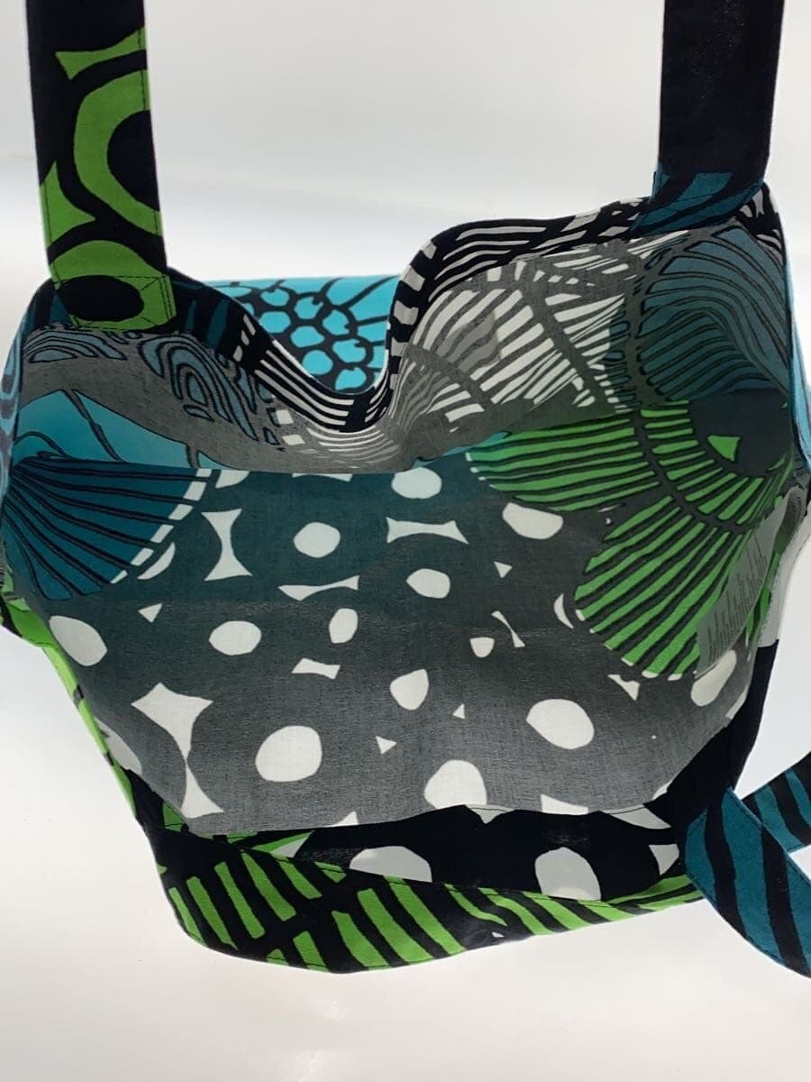 marimekko Tote Bag Cotton Multicolor All Over Pattern 6