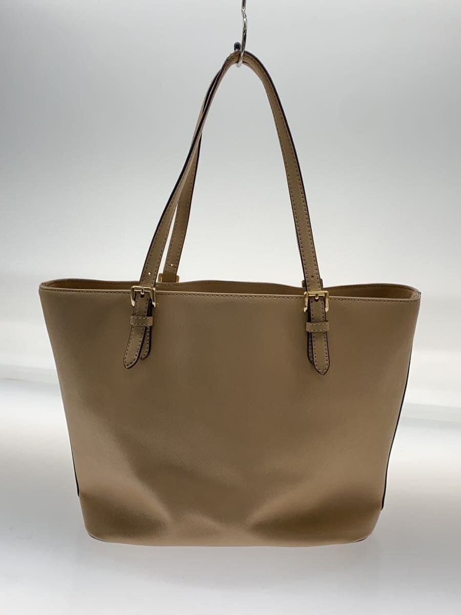 MICHAEL KORS Tote Bag Leather BEG Solid 35S6GTTT3L 3