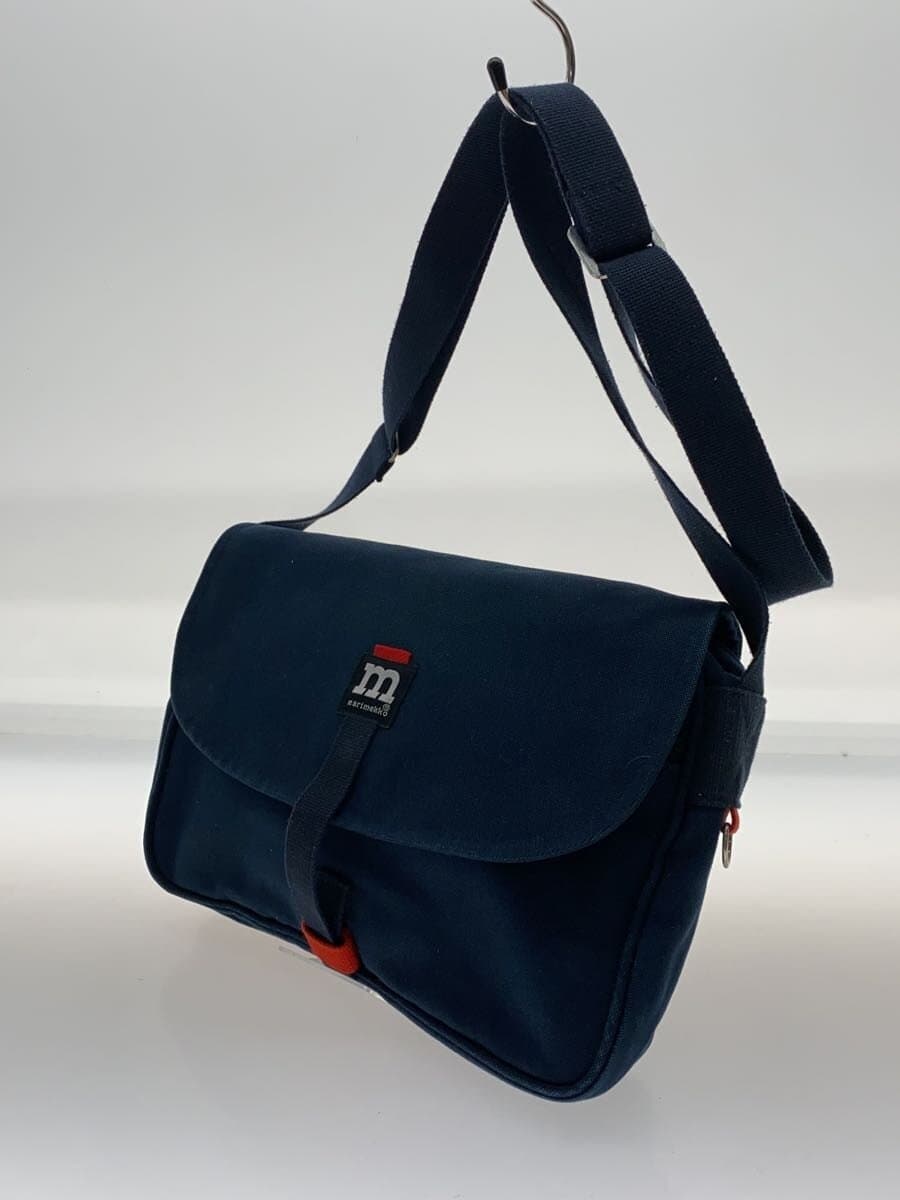 marimekko Shoulder Bag Cotton NVY Solid 2