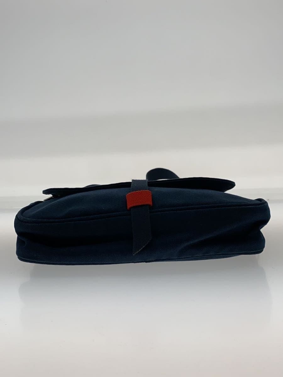 marimekko Shoulder Bag Cotton NVY Solid 4