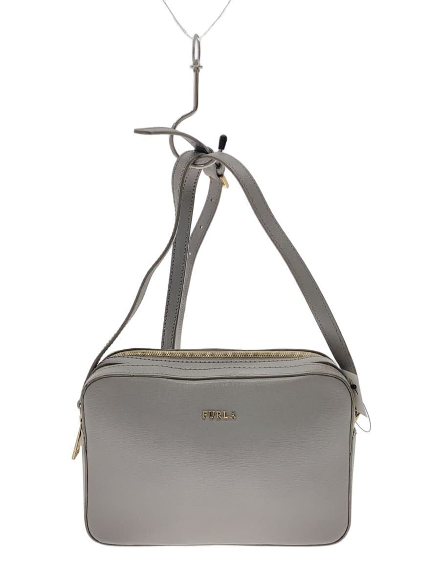 FURLA Shoulder Bag GRY Solid