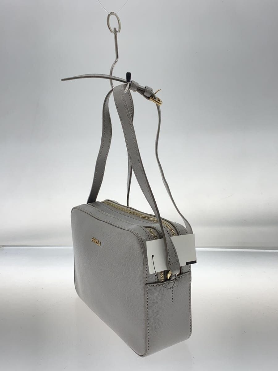 FURLA Shoulder Bag GRY Solid 2