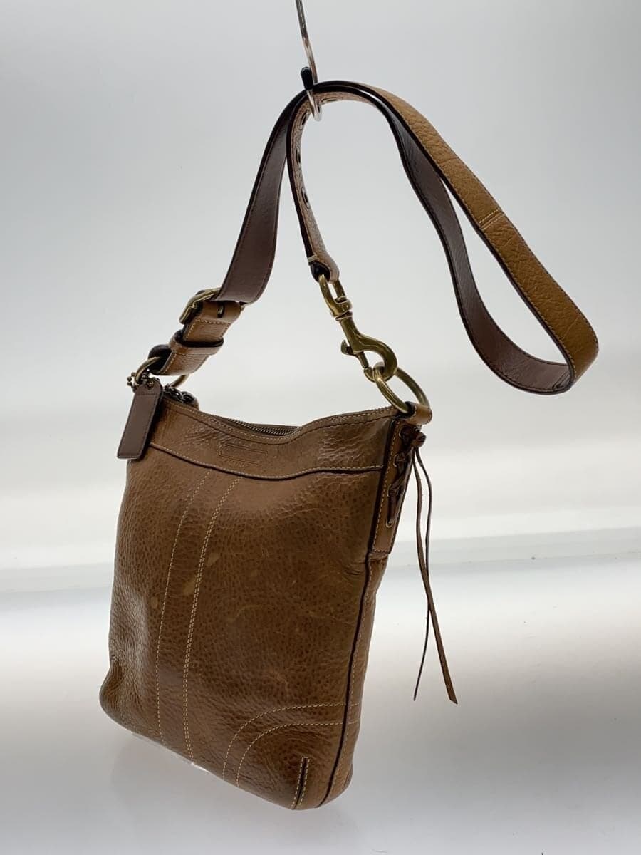COACH shoulder bag leather BRW 2