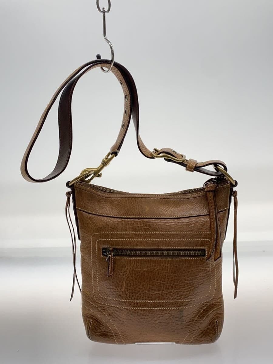 COACH shoulder bag leather BRW 3