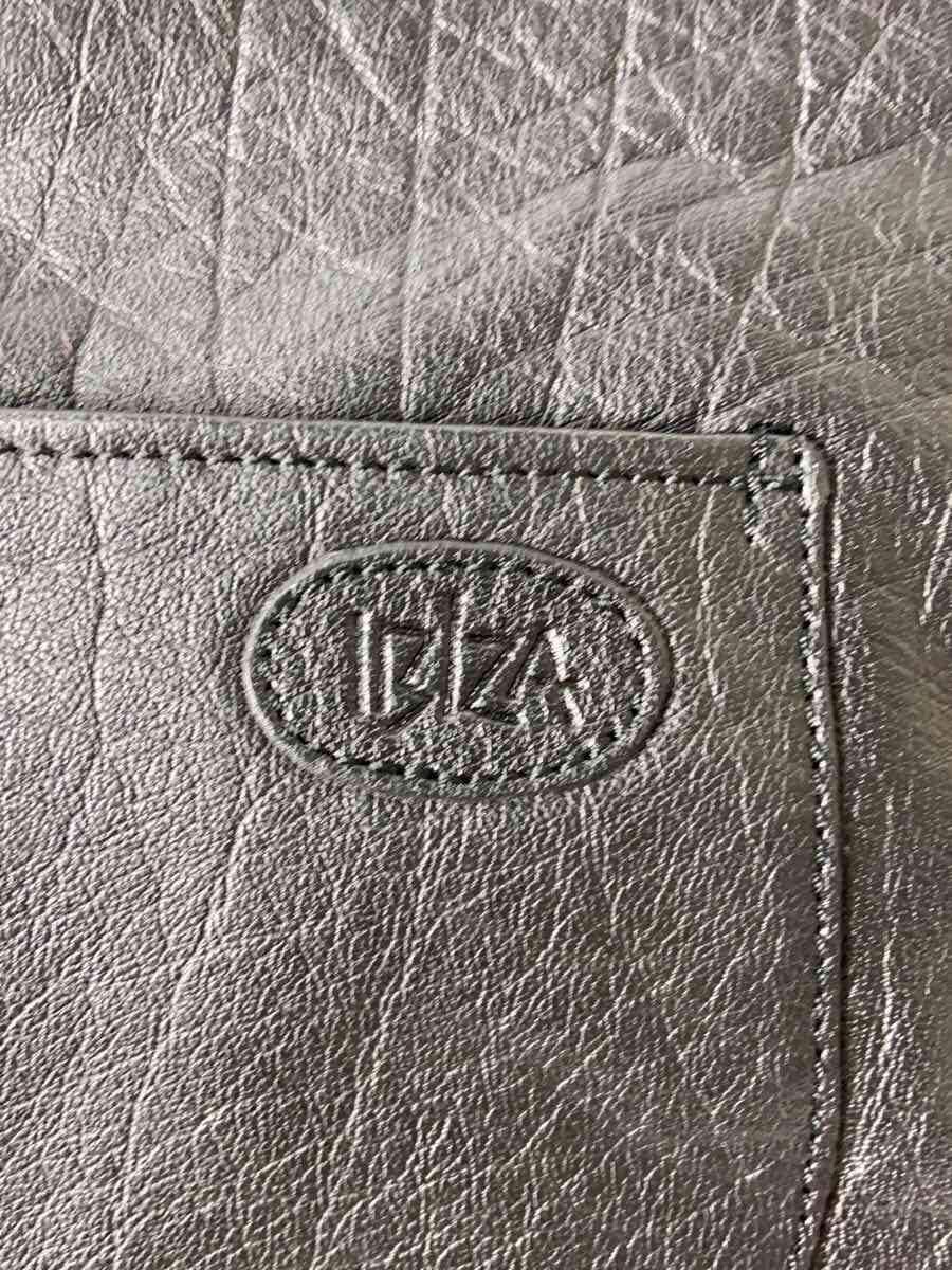 IBIZA Shoulder Bag Leather BLK Solid 5