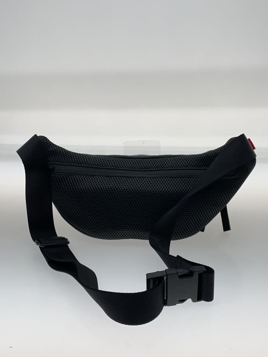 Diesel Fashion Waist Bag Leather Black Plain X09762 3