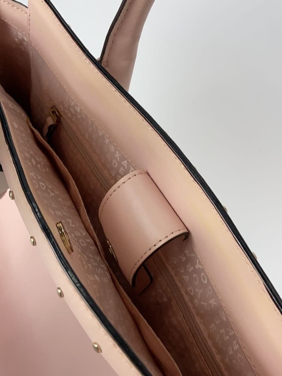 kate spade new york Tote Bag Cowhide PNK Solid 8