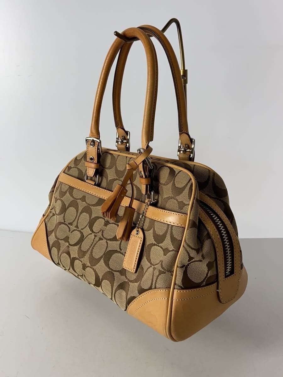 COACH Tote Bag Canvas CML All Over Pattern 2