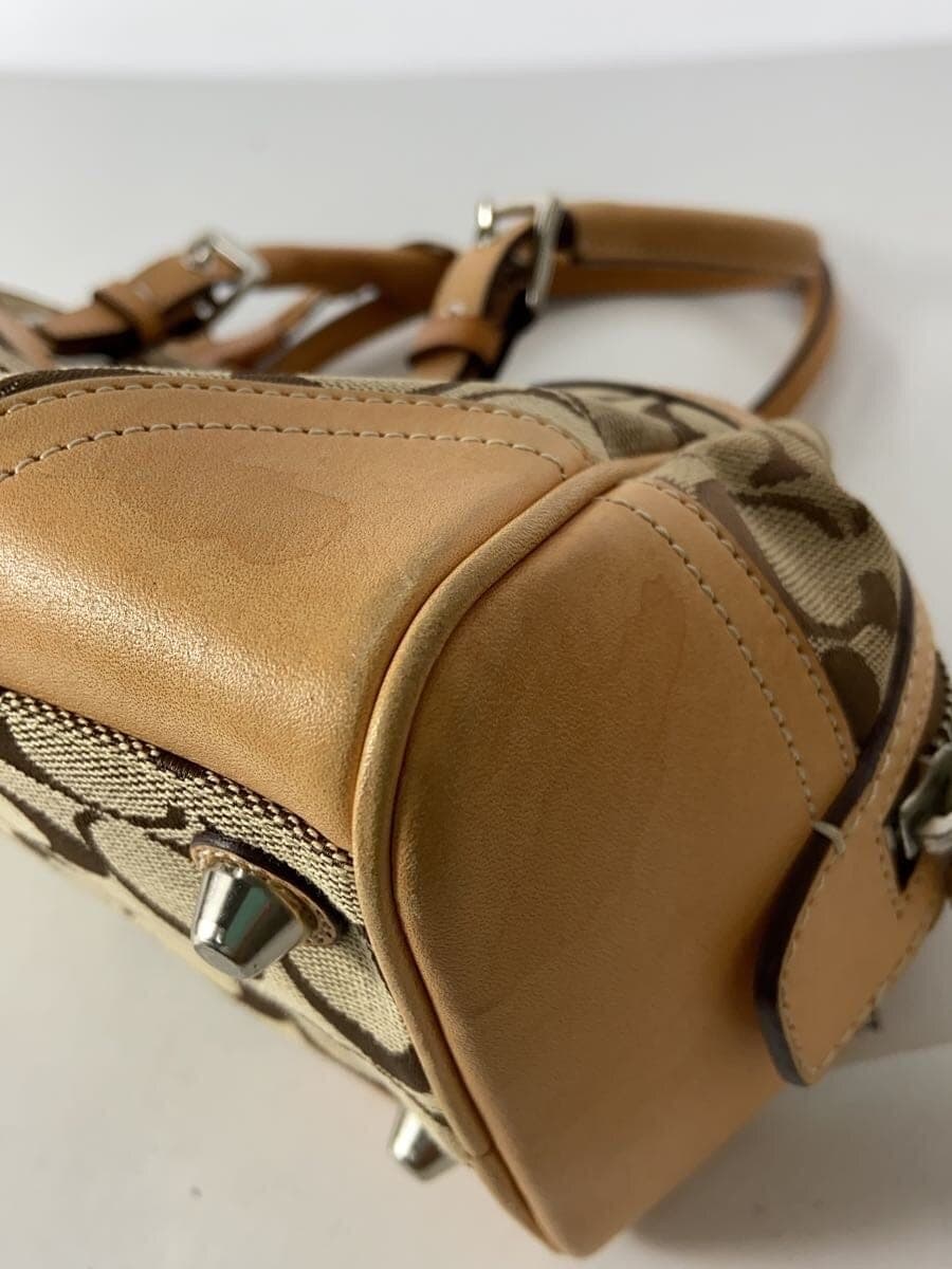 COACH Tote Bag Canvas CML All Over Pattern 7