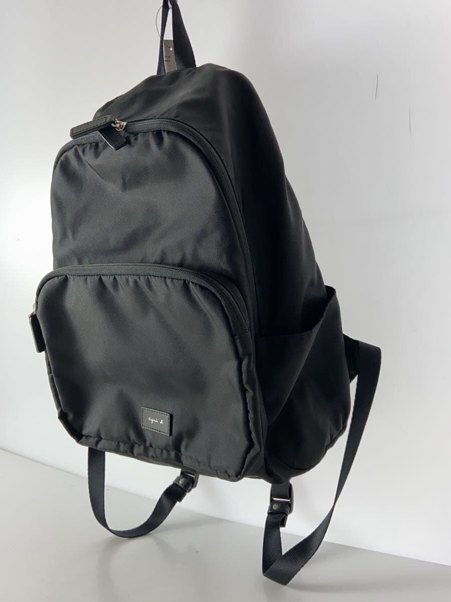 agnes b. Backpack Nylon BLK Solid 2