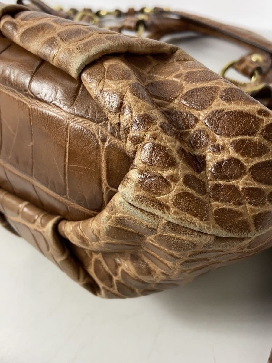 COACH Shoulder Bag Leather BRW 15924 8