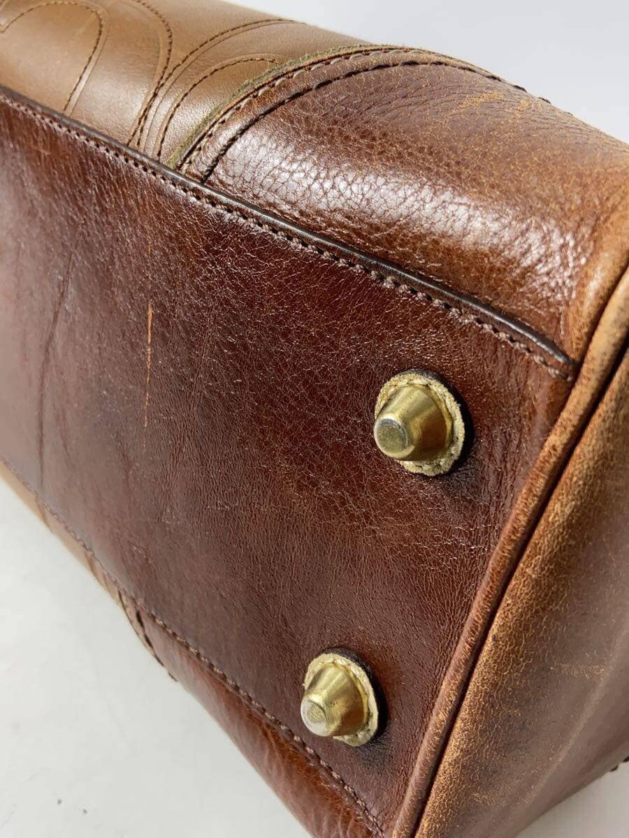 COACH Tote Bag_Embossed Signature_Red BRW All Over Pattern 8