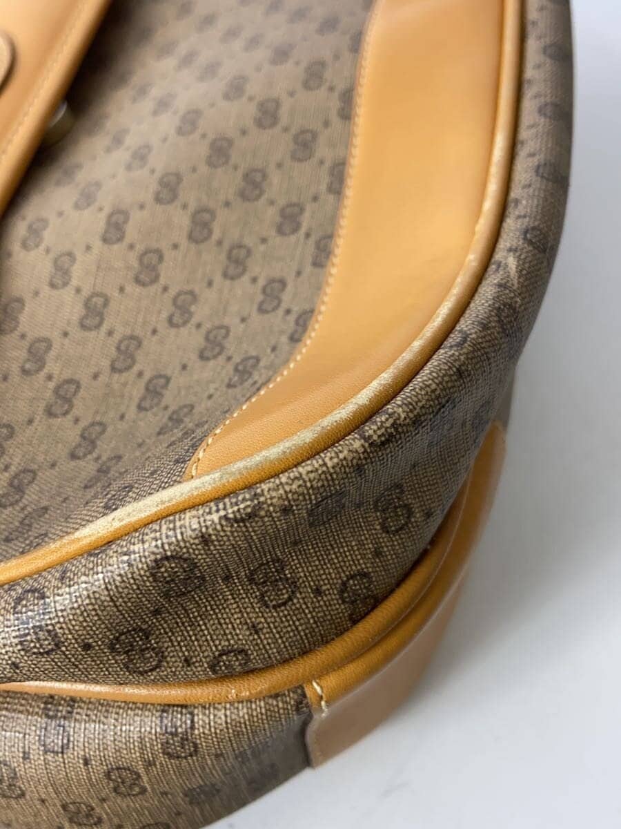 GUCCI shoulder bag PVC BEG all-over pattern 7