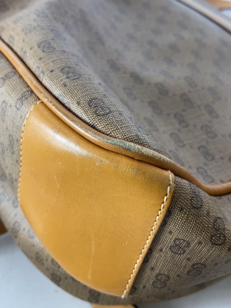 GUCCI shoulder bag PVC BEG all-over pattern 8