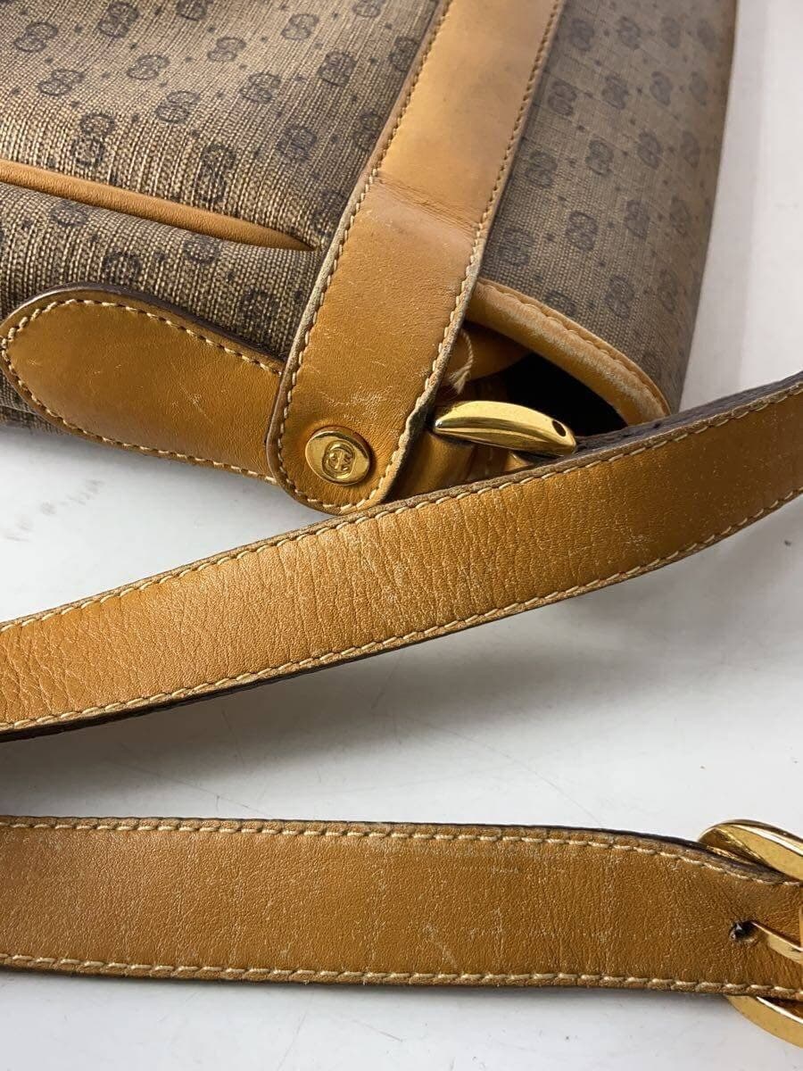 GUCCI shoulder bag PVC BEG all-over pattern 9