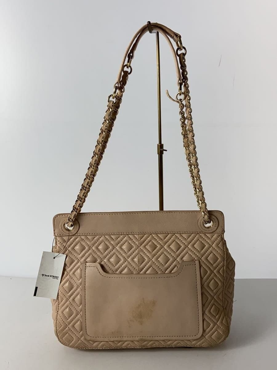 TORY BURCH Shoulder Bag Leather BEG 3