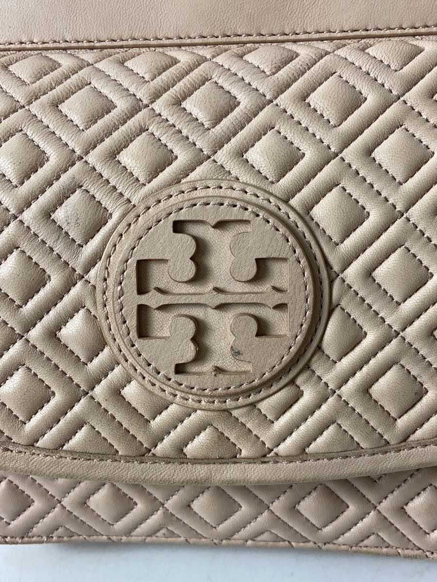TORY BURCH Shoulder Bag Leather BEG 5