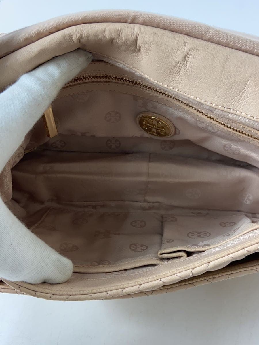 TORY BURCH Shoulder Bag Leather BEG 6
