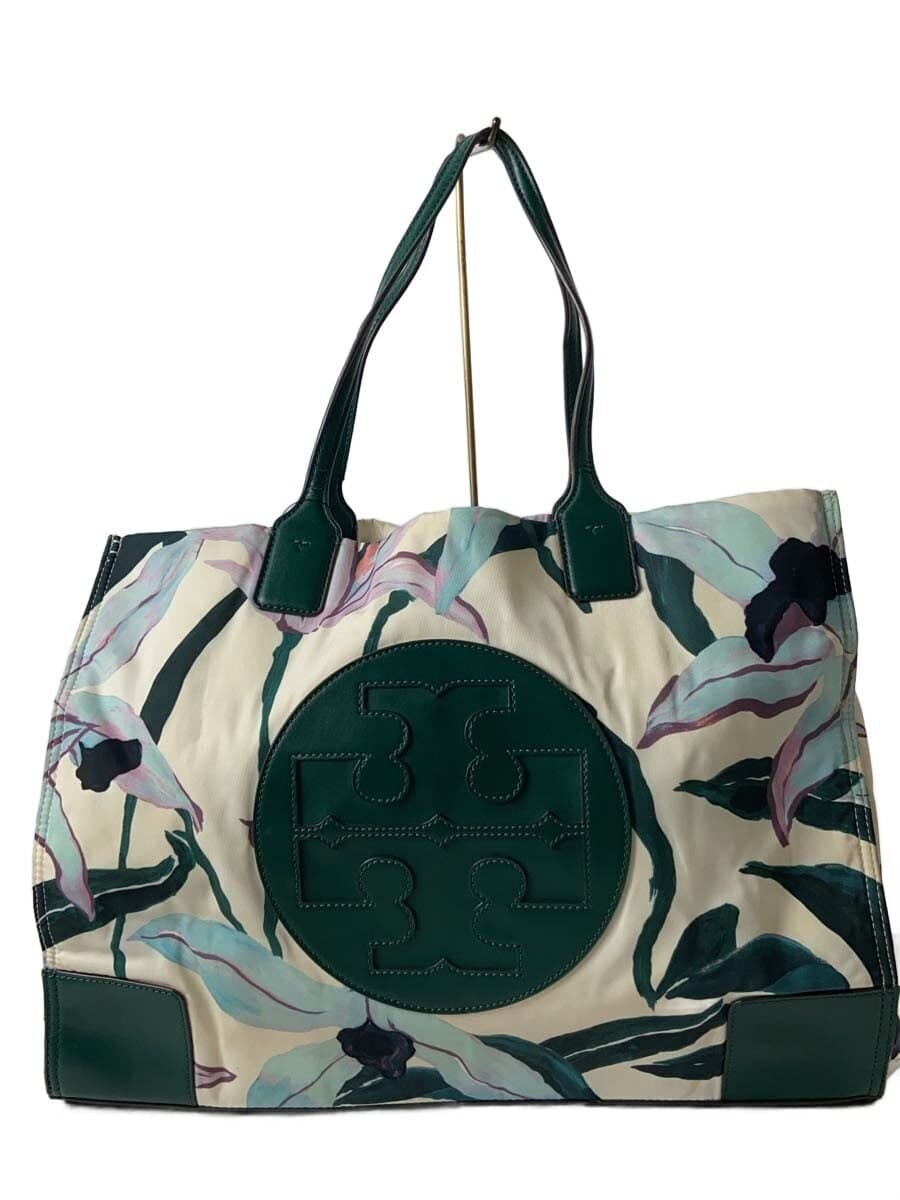 TORY BURCH Tote Bag GRN Floral