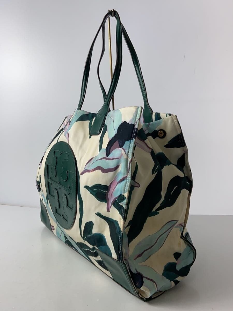 TORY BURCH Tote Bag GRN Floral 2