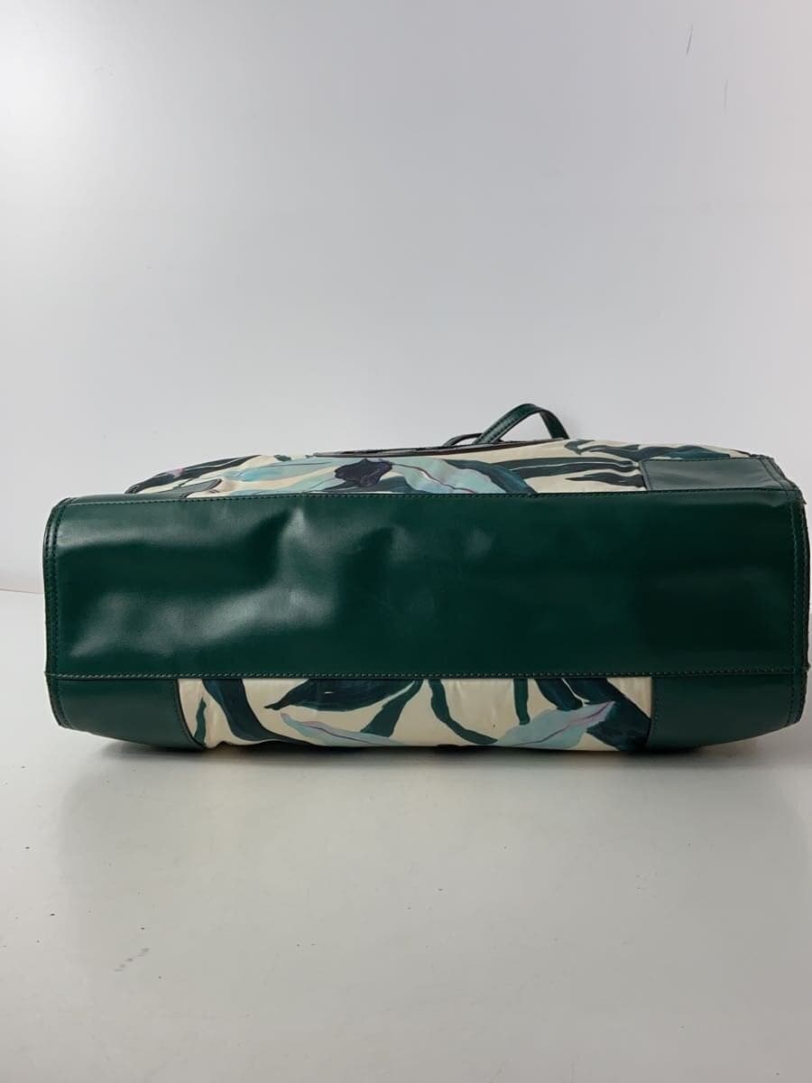 TORY BURCH Tote Bag GRN Floral 4