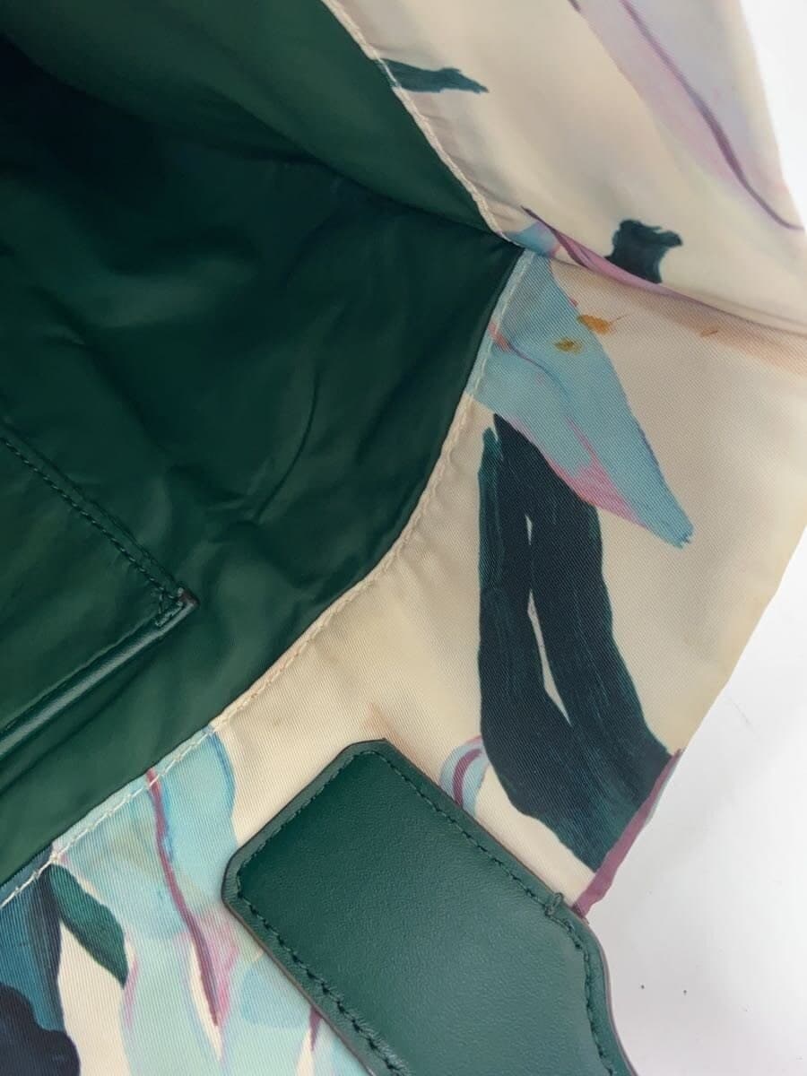 TORY BURCH Tote Bag GRN Floral 7