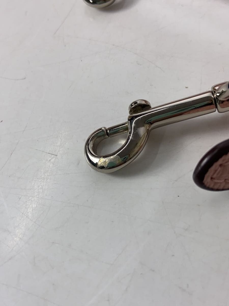 COACH Shoulder Bag Leather Pink Solid Color M1722-F57847 2-Way 8