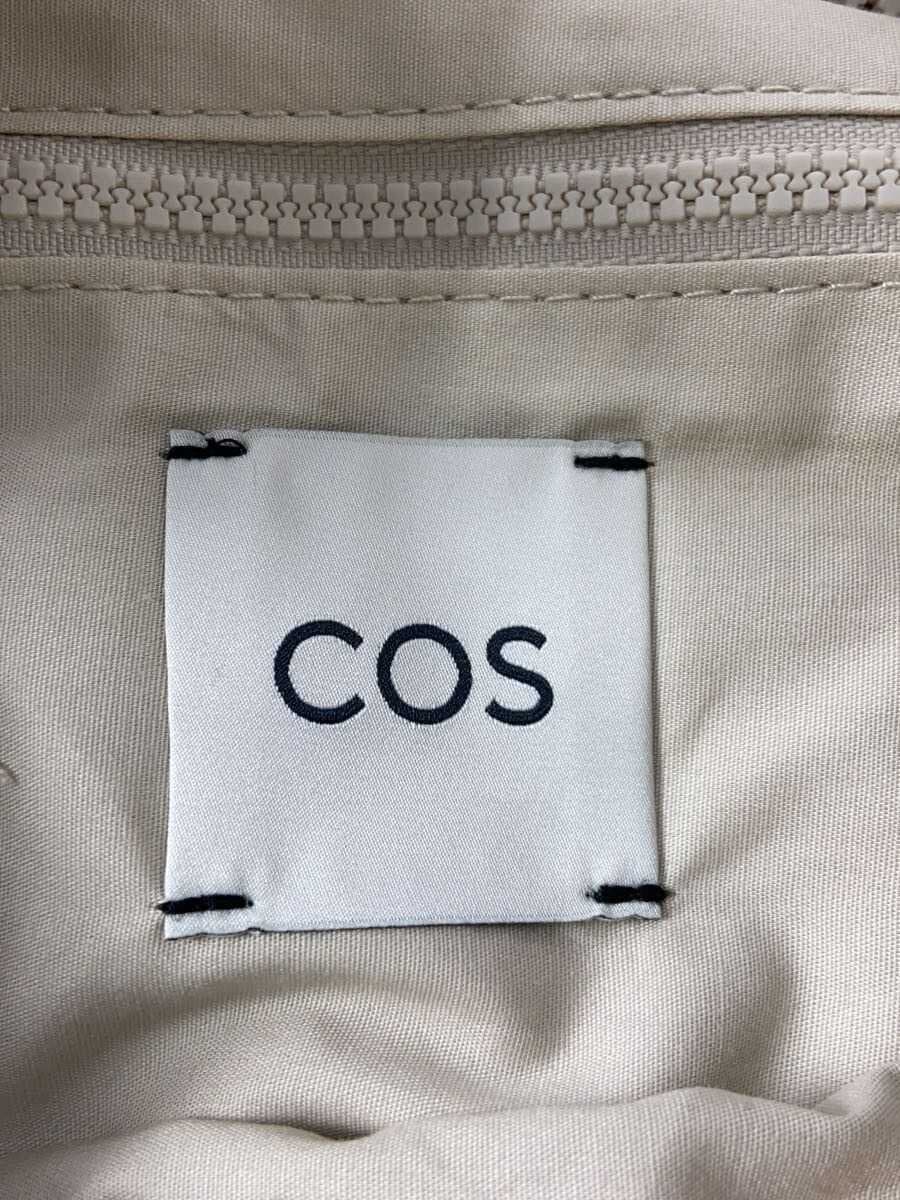 COS Shoulder Bag Polyester BEG Solid Color Quilted Shoulder Bag 5