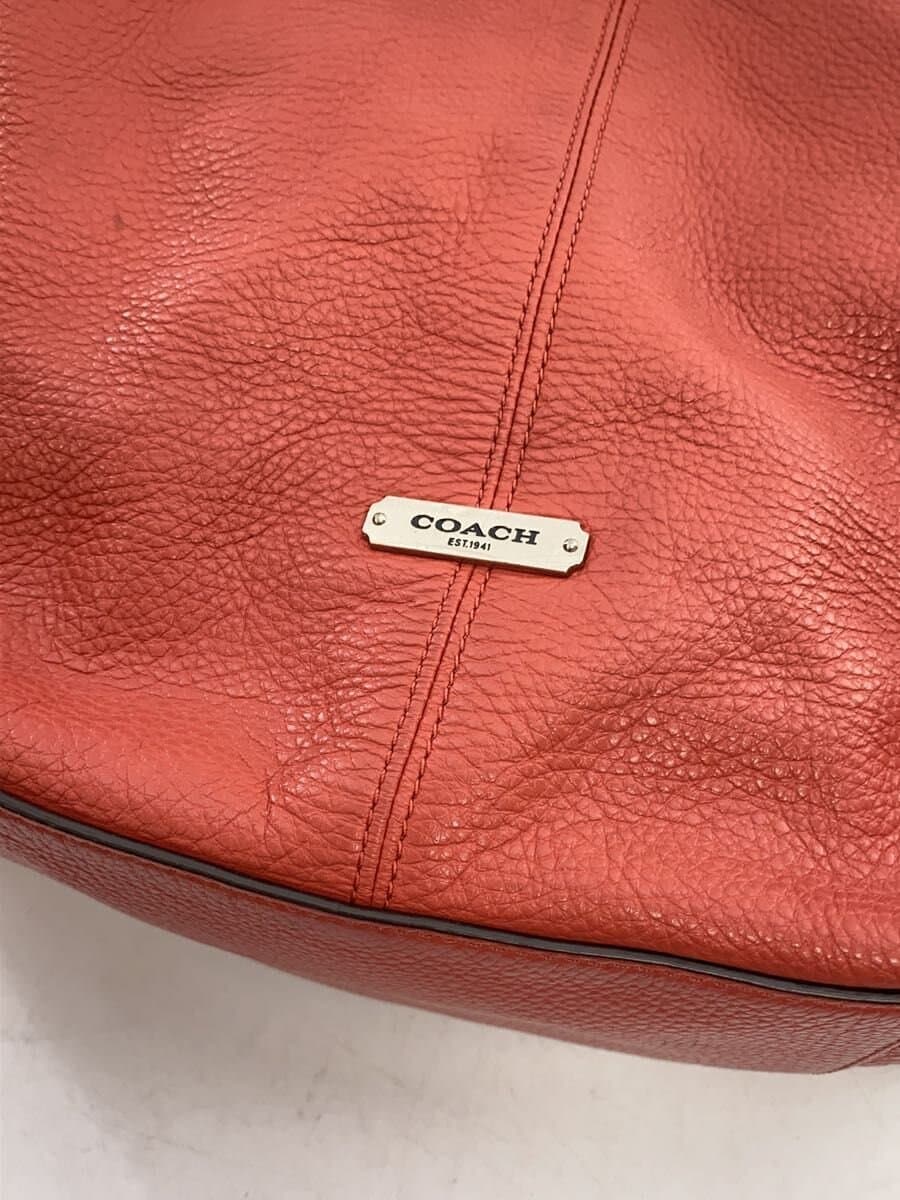 COACH Shoulder Bag_All Leather Leather PNK 5