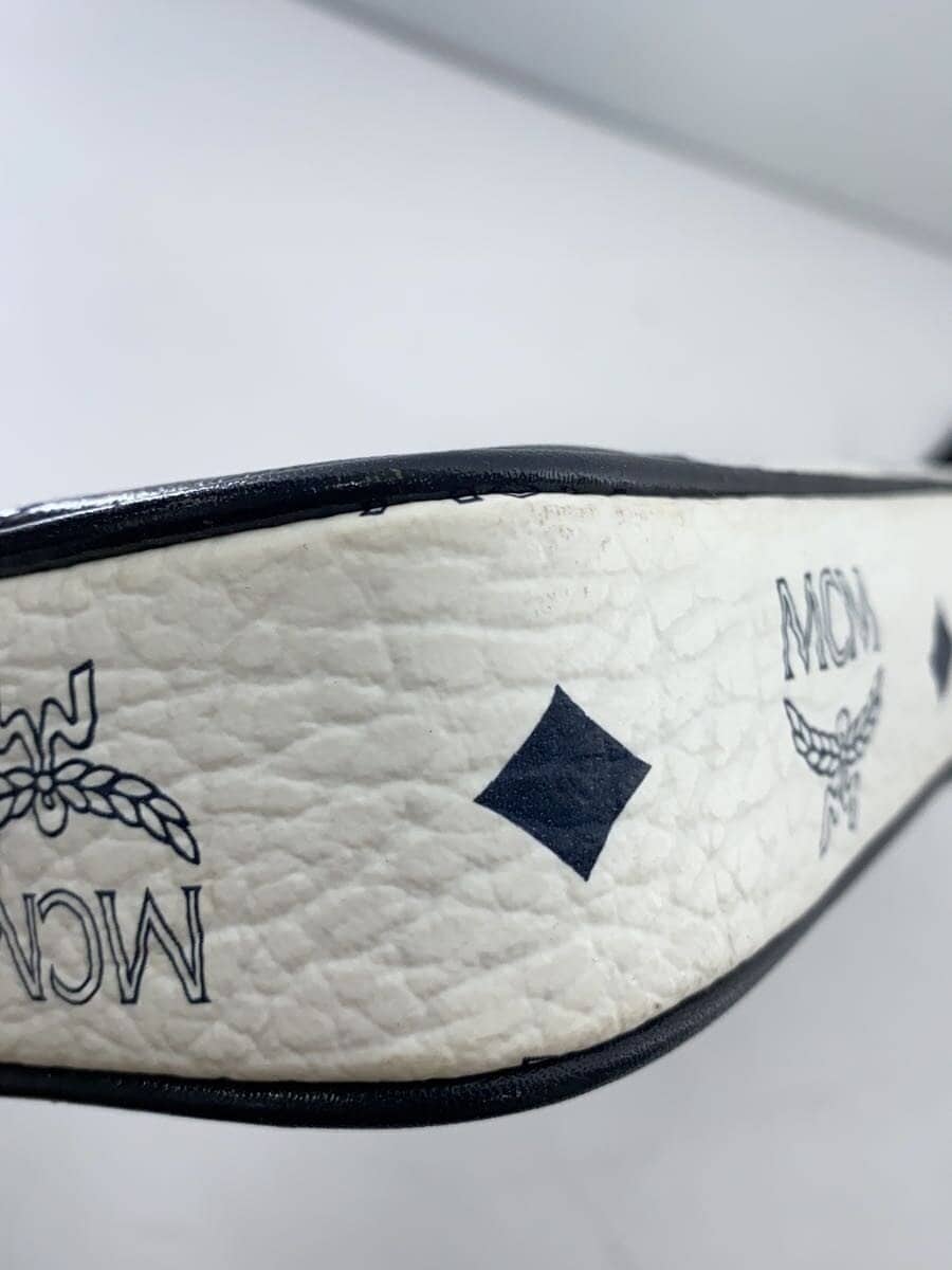 MCM Second Bag Leather WHT All Over Pattern 7