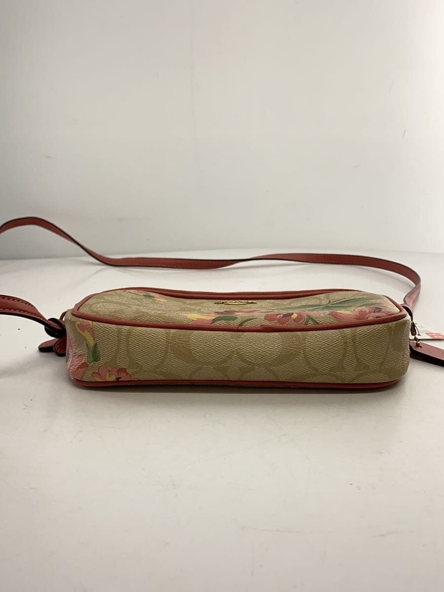 COACH Shoulder Bag PVC PNK Floral F73007 4