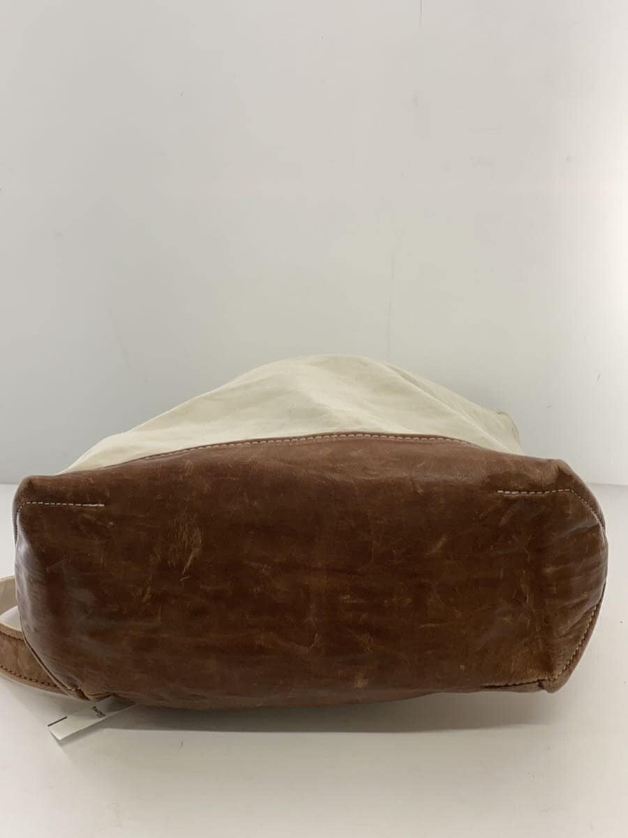 TEMBEA Tote Bag Canvas WHT Solid 4