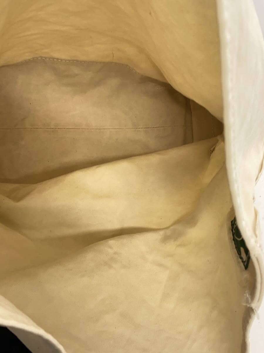 TEMBEA Tote Bag Canvas WHT Solid 6