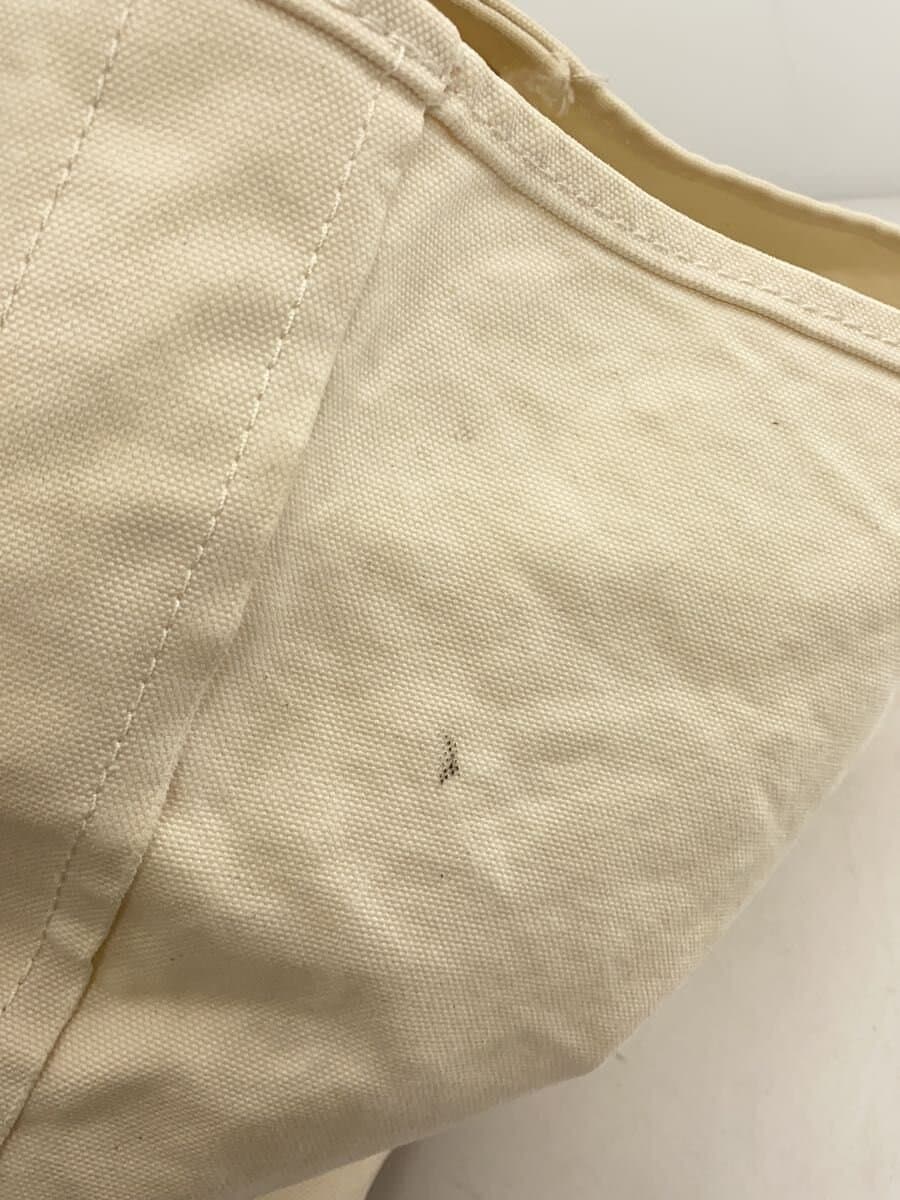 TEMBEA Tote Bag Canvas WHT Solid 7