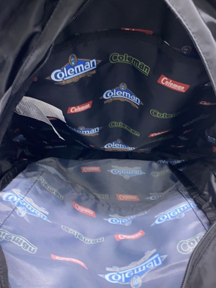 Coleman Backpack Nylon BLK Solid 6