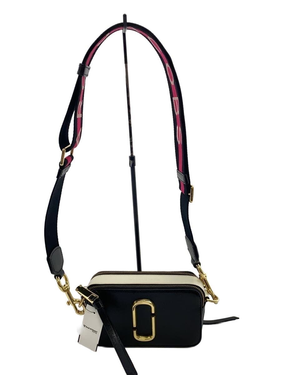 THE MARC JACOBS Shoulder Bag Leather BLK