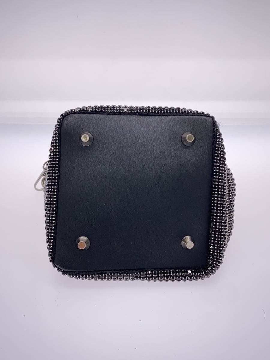 INGEBORG Stone Mesh Bag Shoulder Bag Polyester BLK 4