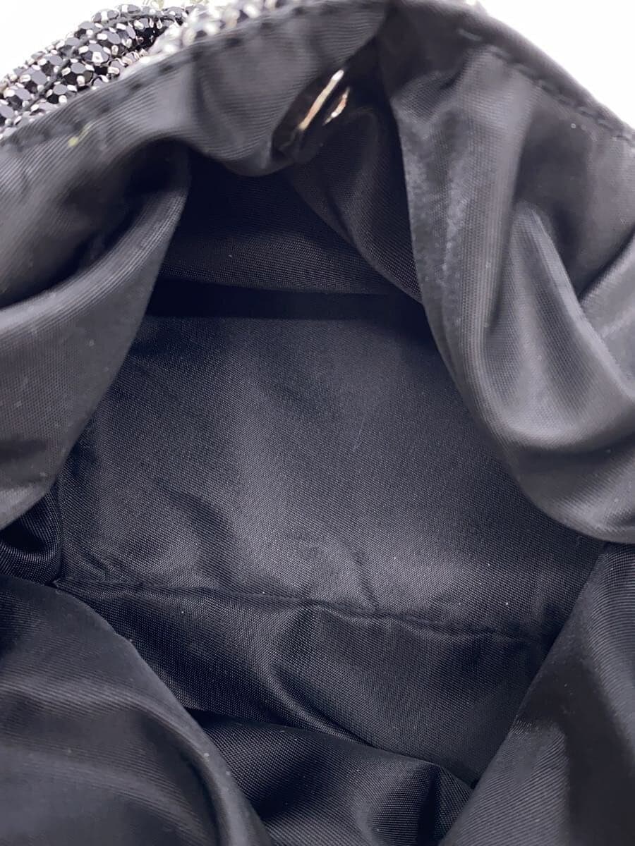 INGEBORG Stone Mesh Bag Shoulder Bag Polyester BLK 5