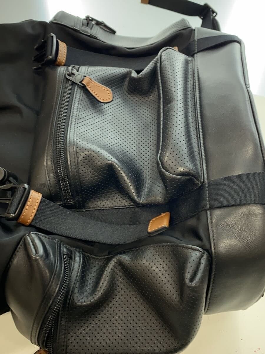 COACH Backpack Leather BLK F57477 7