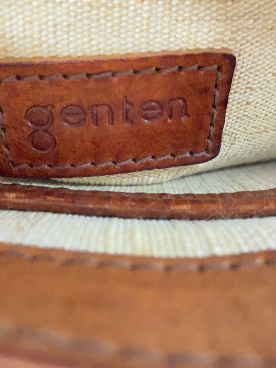 GENTEN Shoulder Bag Leather CML 5