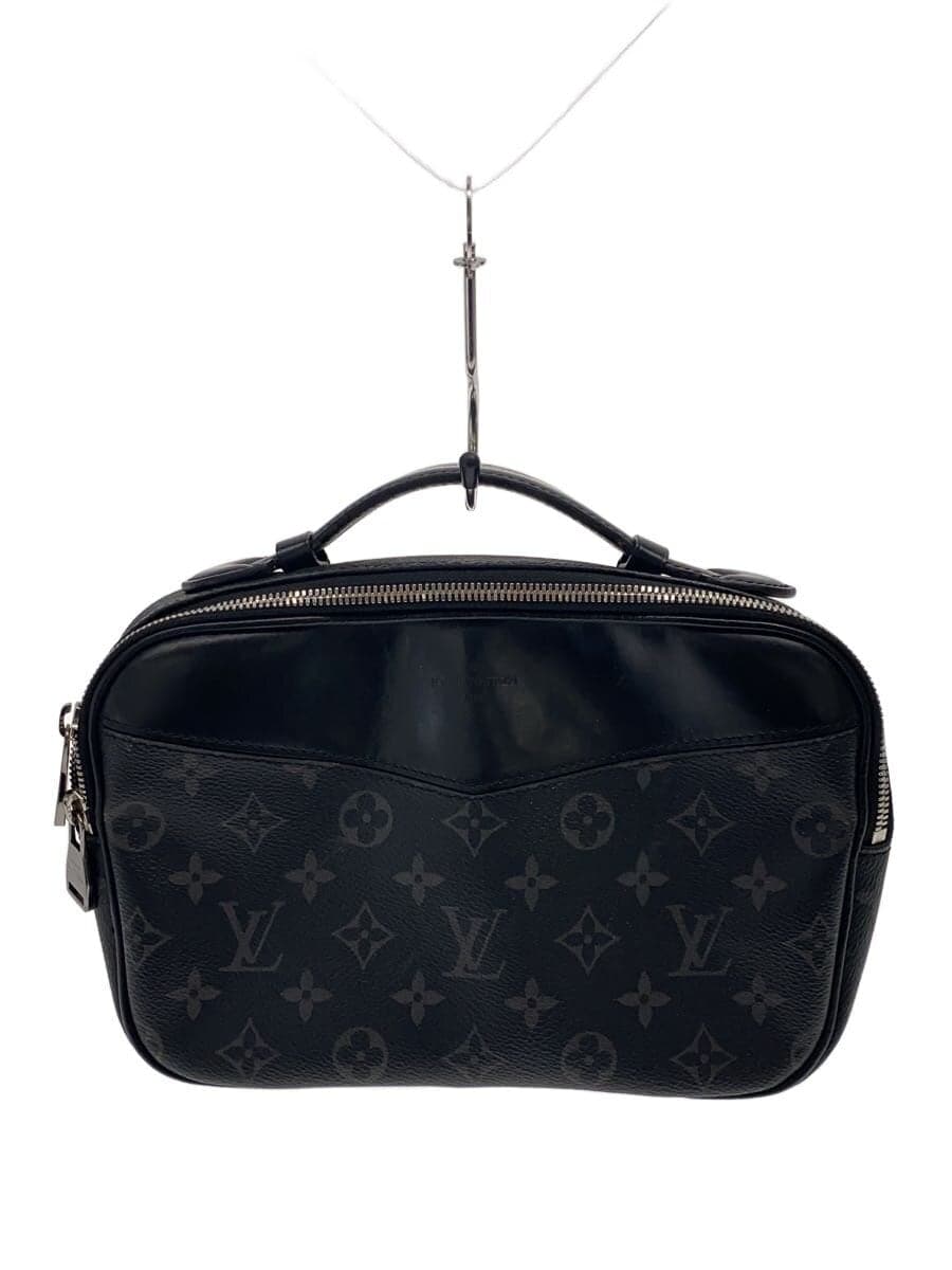 LOUIS VUITTON Bum Bag_Monogram Eclipse PVC BRW