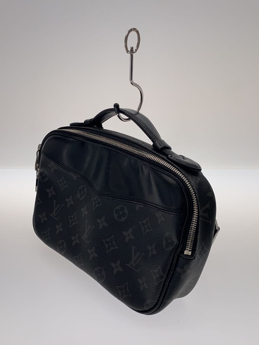 LOUIS VUITTON Bum Bag_Monogram Eclipse PVC BRW 2
