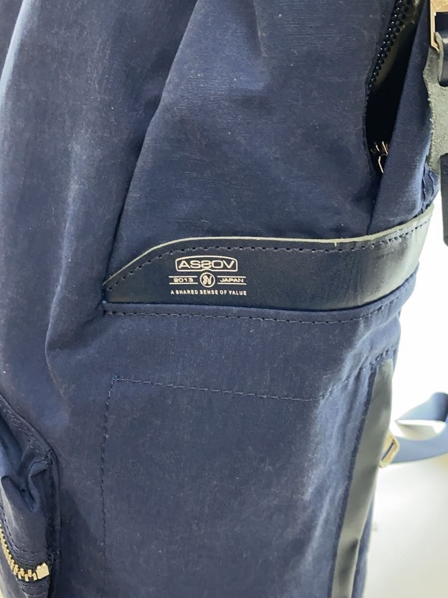 AS2OV Backpack Nylon NVY Solid 091701 5