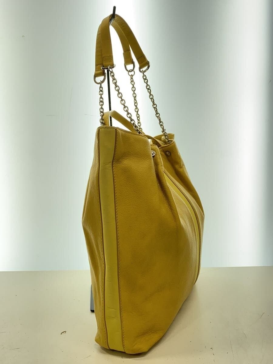 DIESEL Tote Bag YLW Solid 2